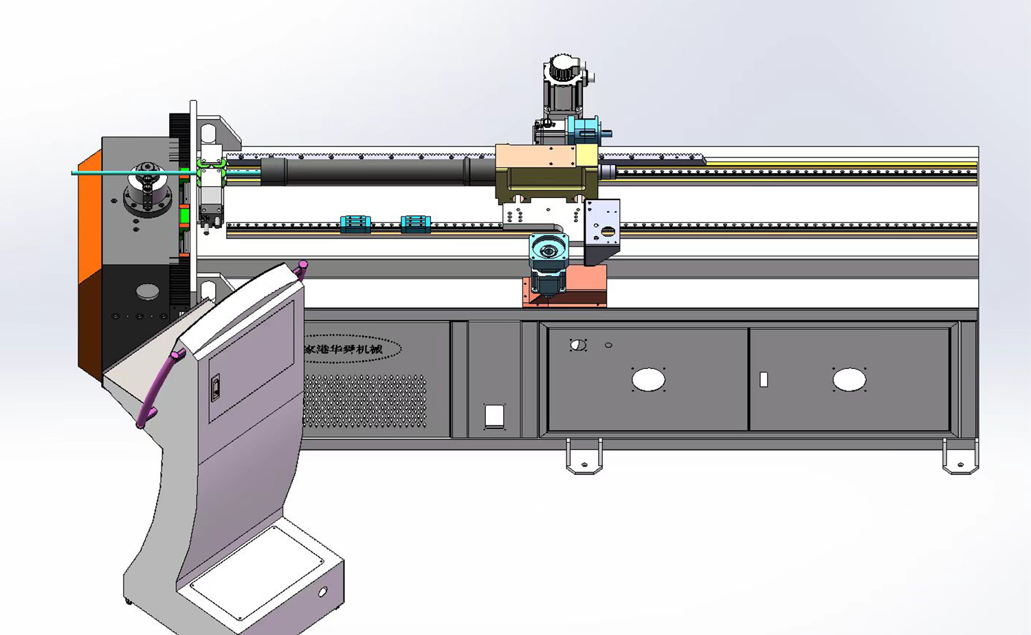 Stroj za savijanje šipki sa servo kontrolom s dodatnom funkcijom 3D simulacije
