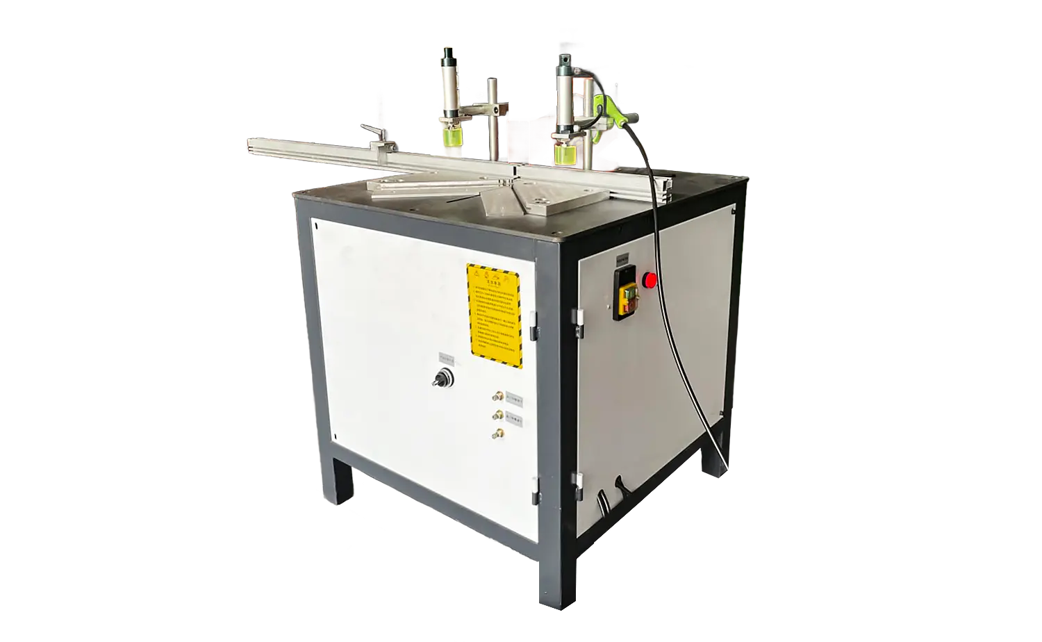 ES500 Poluautomatski stroj za rezanje aluminijskih cijevi s funkcijom rezanja pod kutom