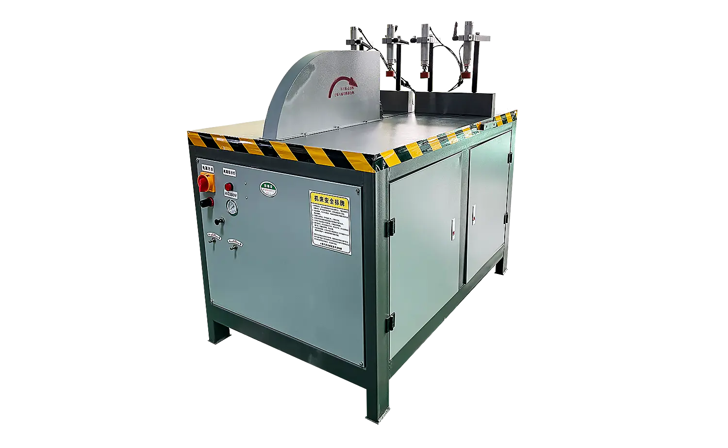 ES550 Poluautomatski stroj za rezanje aluminija za velike profile i cijevi